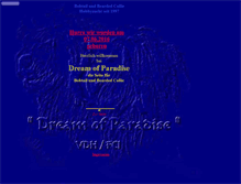 Tablet Screenshot of dream-of-paradise.de